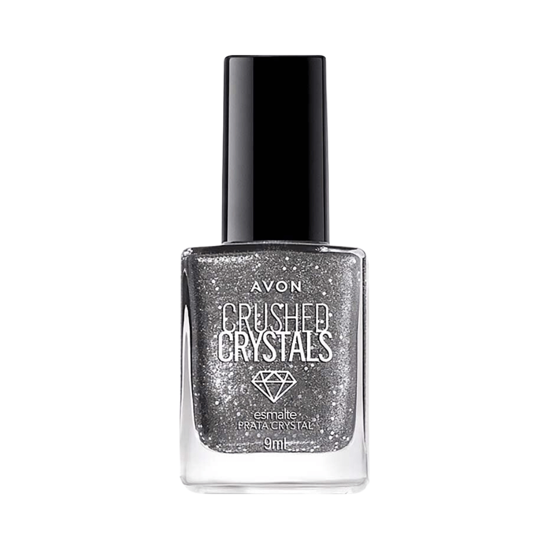 Esmalte Avon Crushed Crystals - Prata Crystal