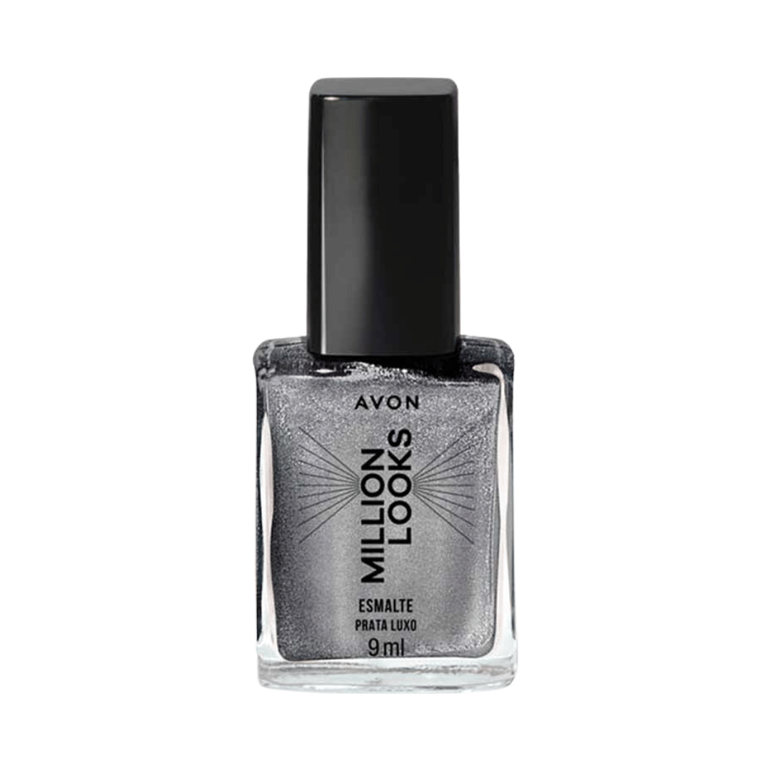 Esmalte Million Looks Avon - Prata Luxo