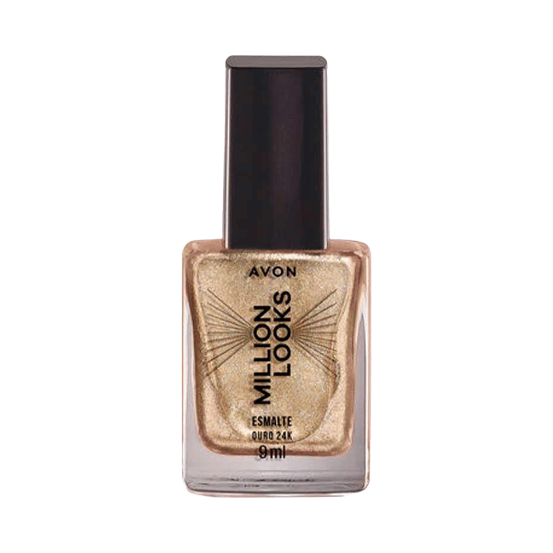 Esmalte Million Looks Avon - Ouro 24K
