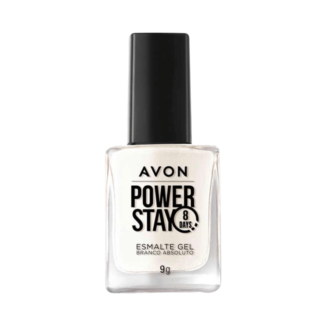 Esmalte Gel Avon Power Stay - Branco Absoluto