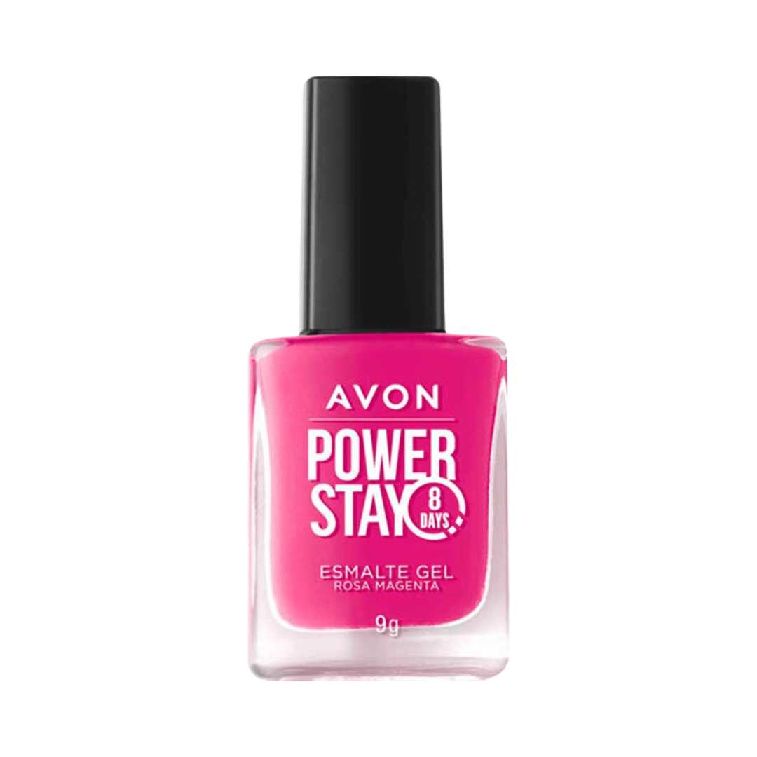 Esmalte Gel Avon Power Stay - Rosa Magenta