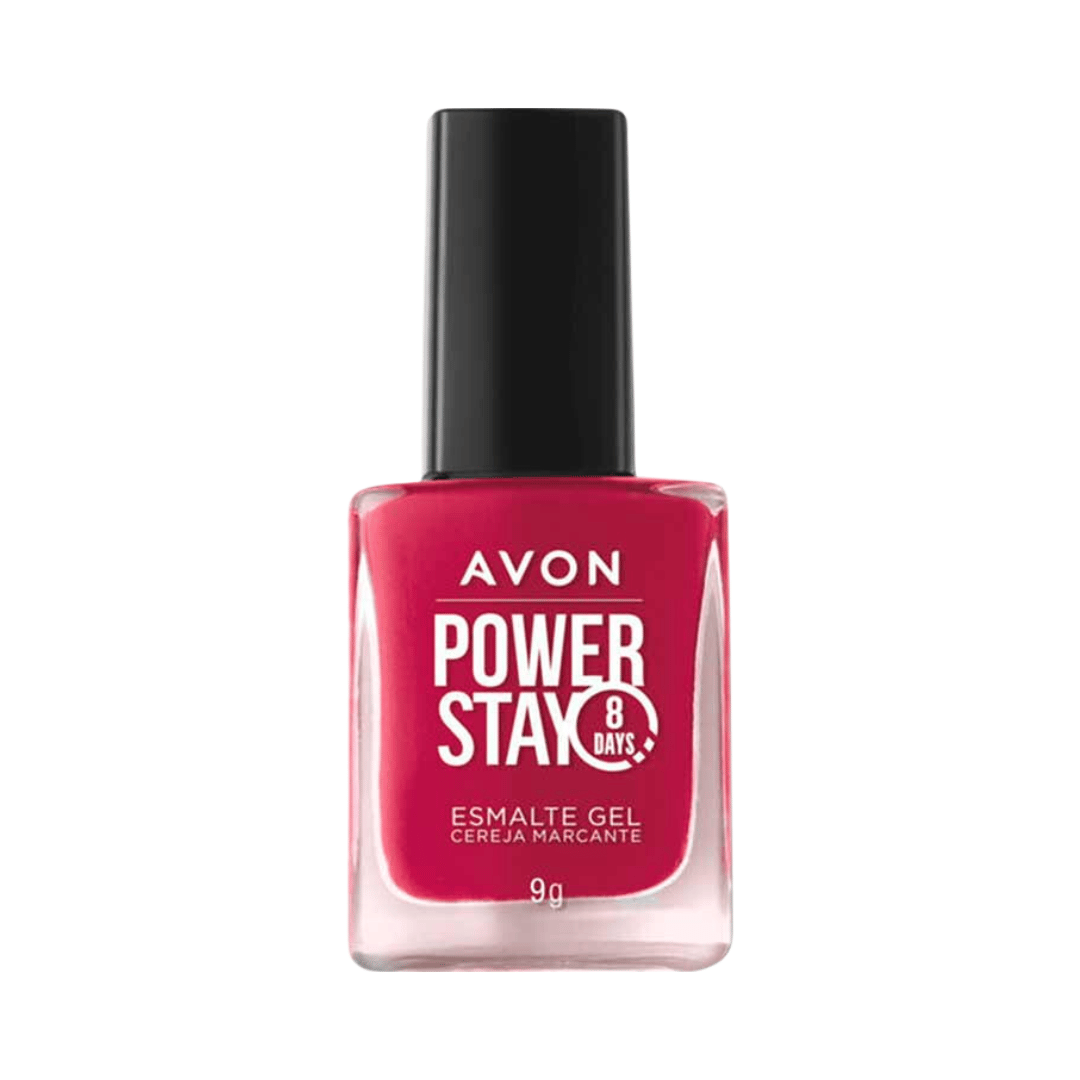 Esmalte Gel Avon Power Stay - Cereja Marcante