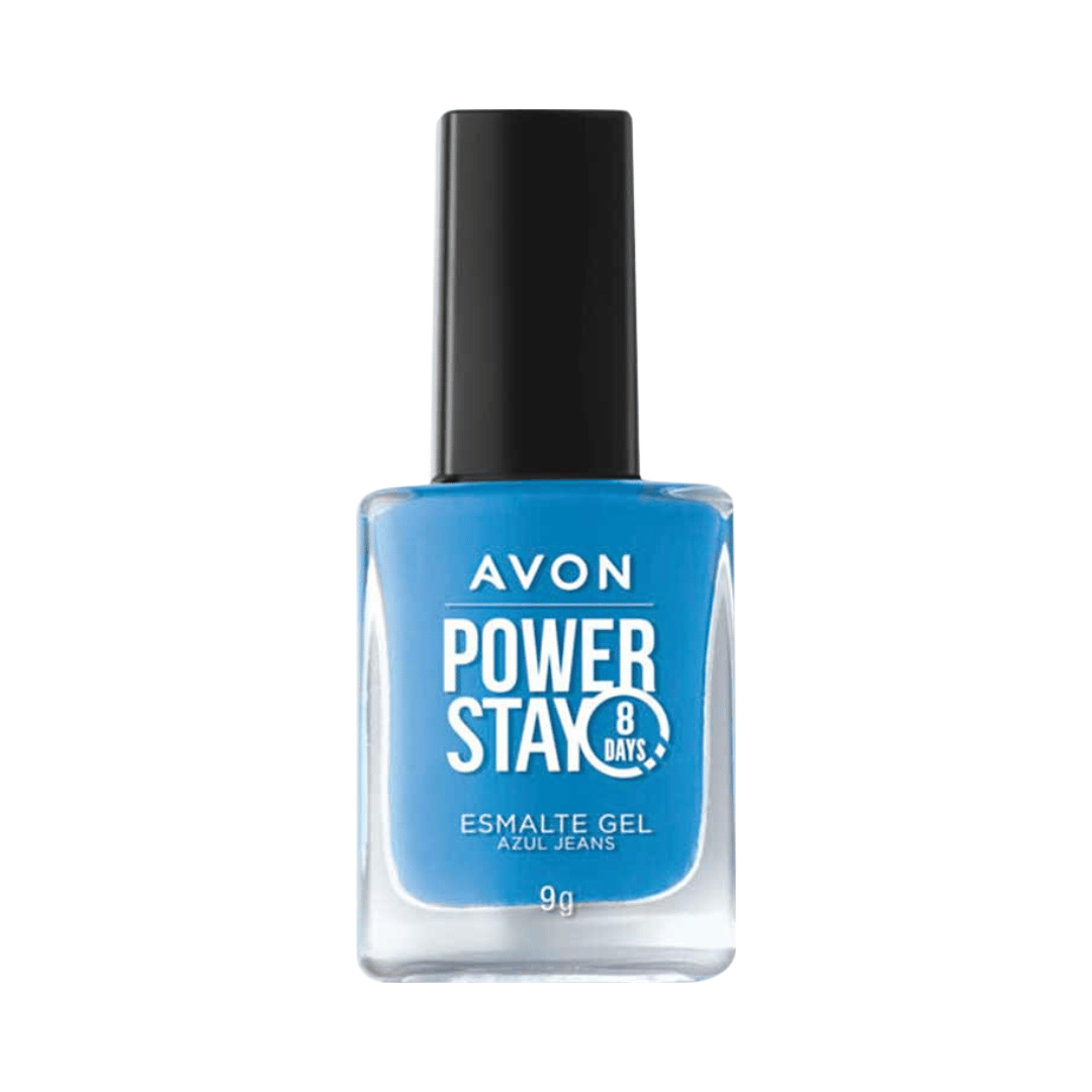 Esmalte Gel Avon Power Stay - Azul Jeans
