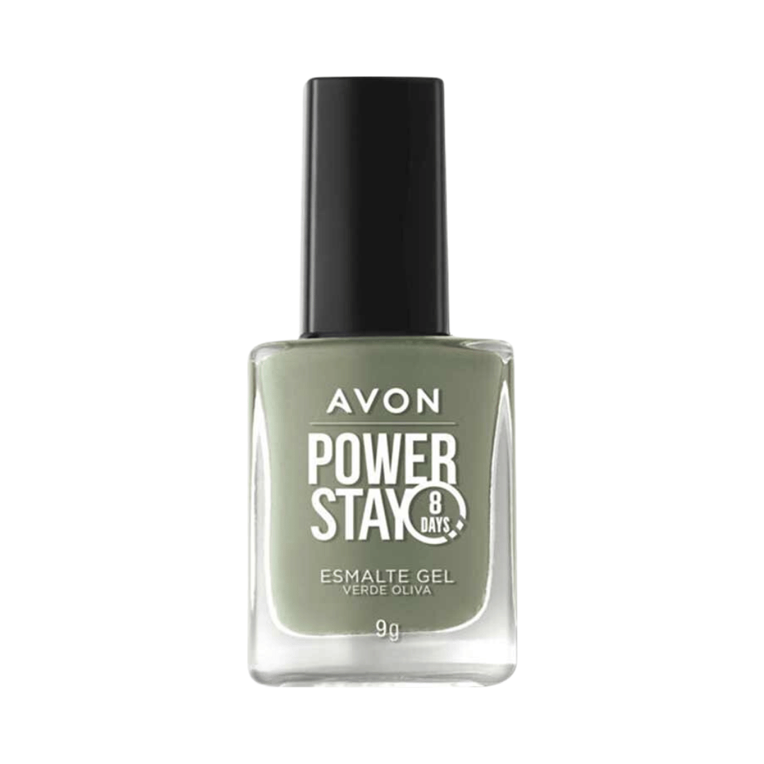 Esmalte Gel Avon Power Stay - Verde Oliva