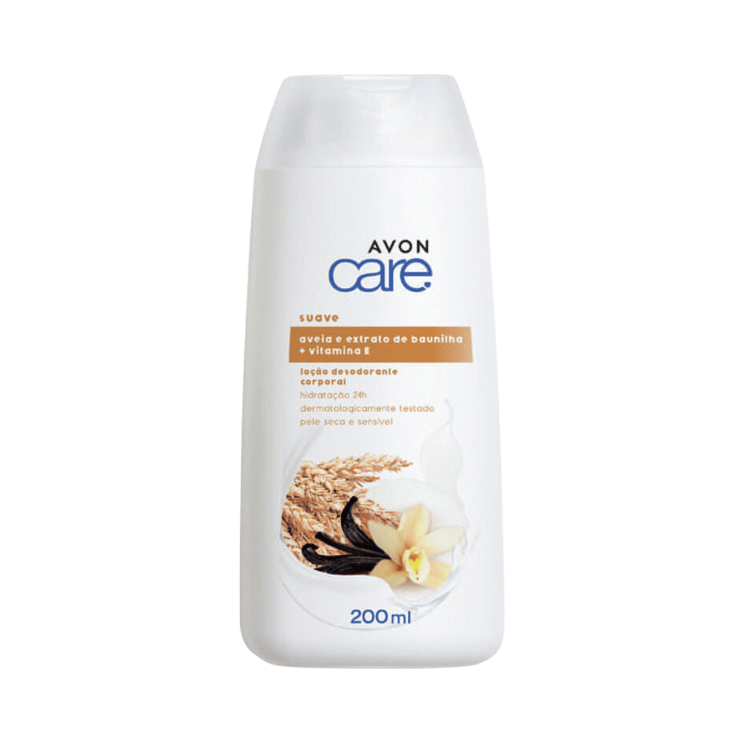 Loção Desodorante Corporal Avon Care Aveia e Baunilha 200ml
