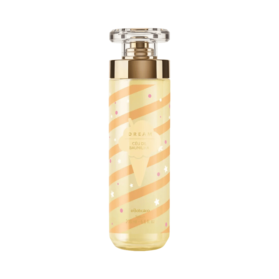 Body Splash Desodorante Colônia Dream Céu de Baunilha 200ml