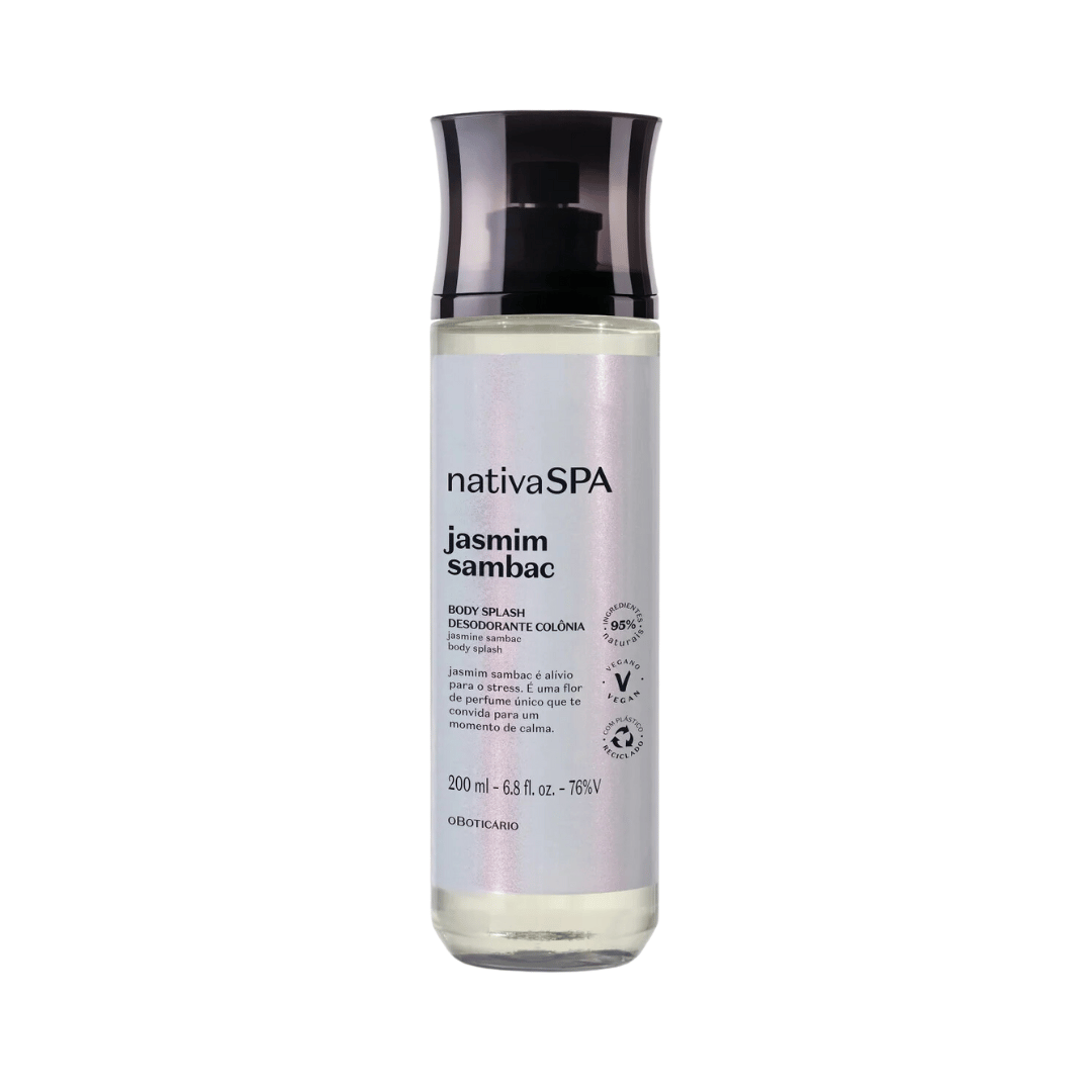 Body Splash Desodorante Colônia Nativa Spa Jasmim Sambac 200ml