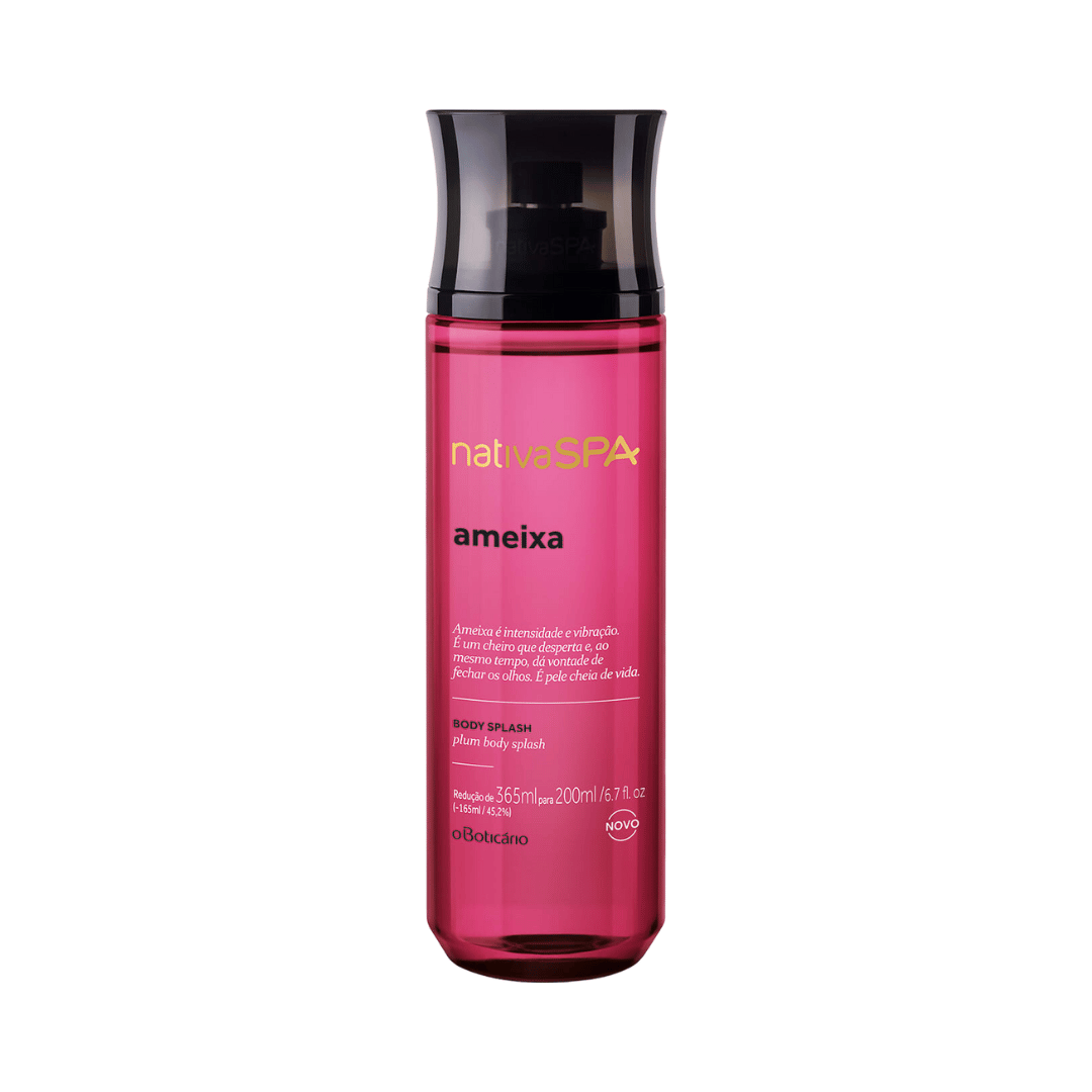 Body Splash Desodorante Colônia Nativa Spa Ameixa 200ml