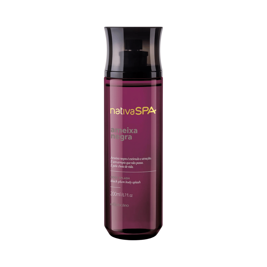 Body Splash Desodorante Colônia Nativa Spa Ameixa Negra 200ml
