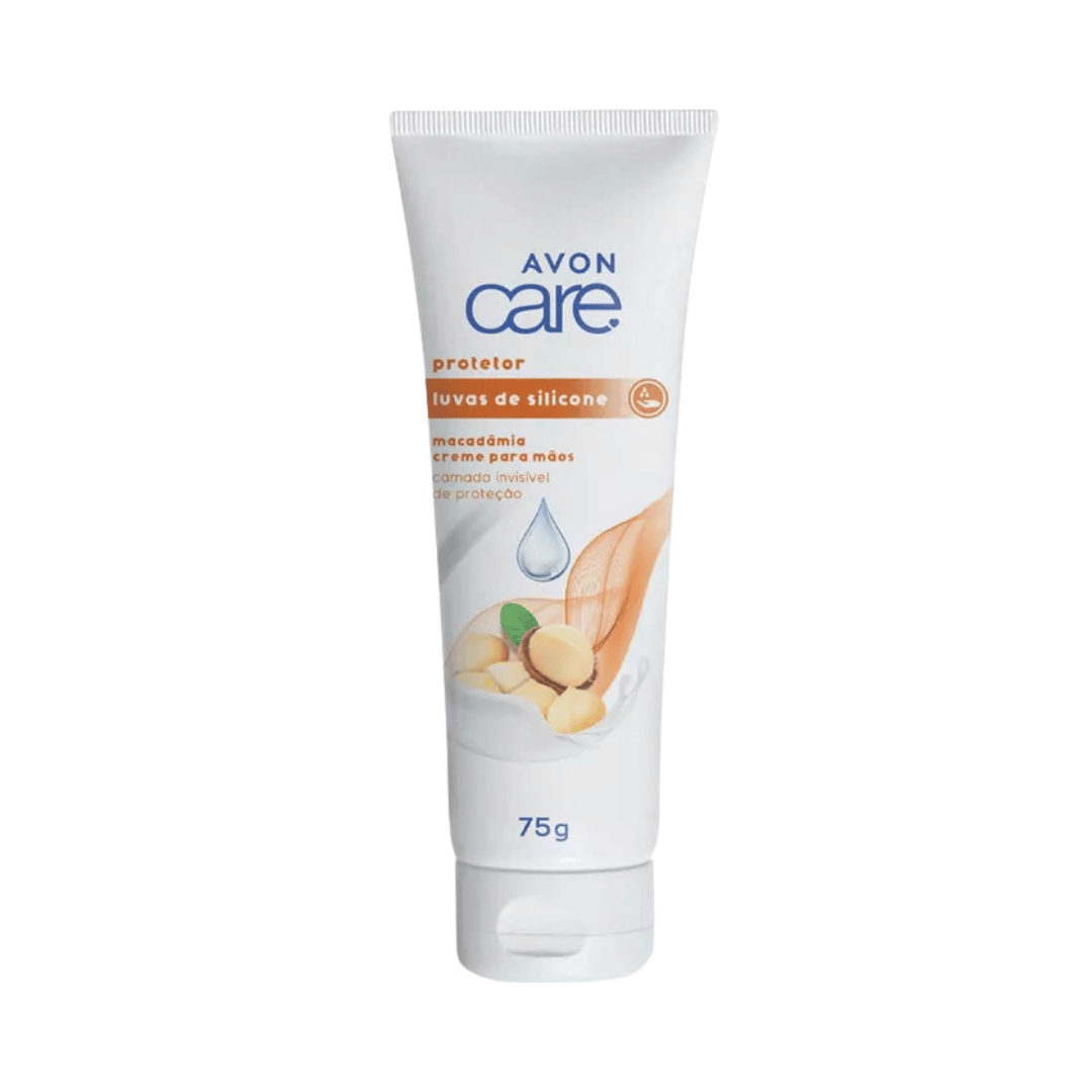 Luvas De Silicone Creme Protetor Para Mãos Macadâmia 75g