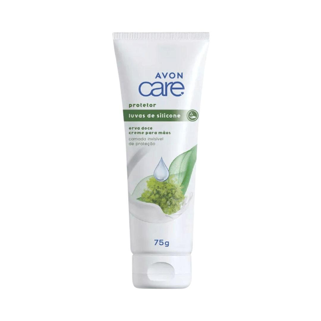 Luvas De Silicone Creme Protetor Para Mão Erva Doce 75g