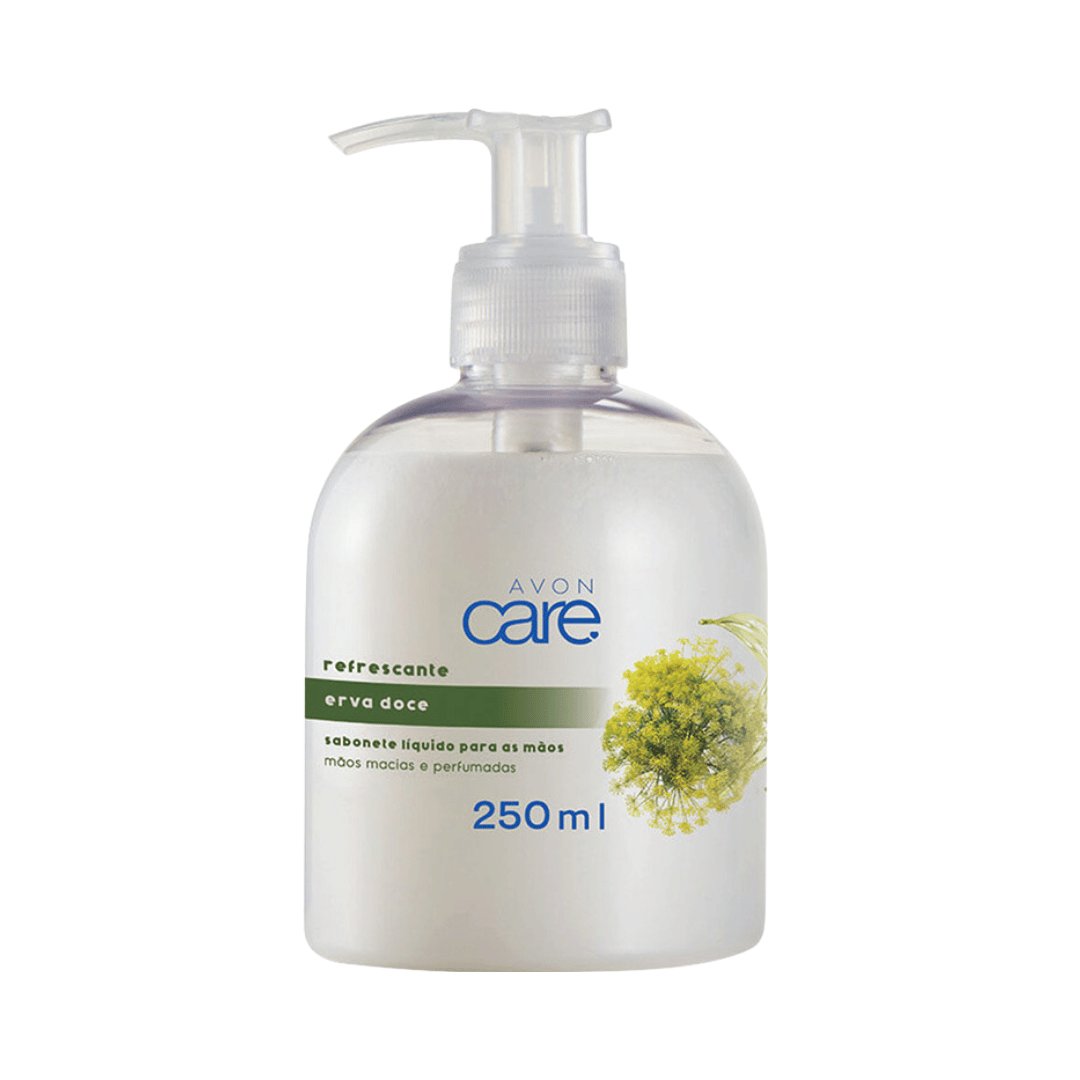 Sabonete Líquido Para As Mãos Erva Doce Avon Care 250ml