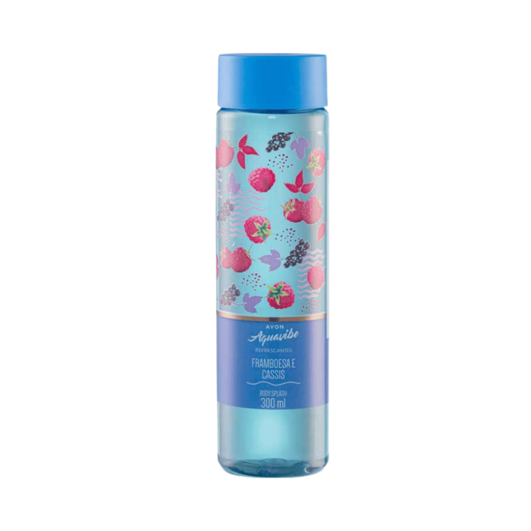 Aquavibe Body Splash Framboesa e Cassis 300ml