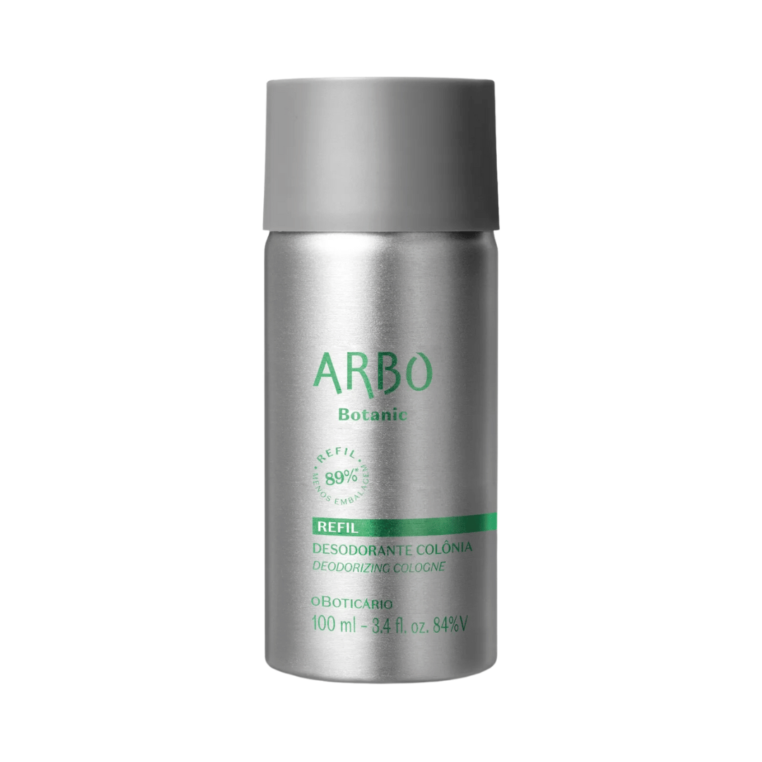 Refil Arbo Botanic Desodorante Colônia 100ml