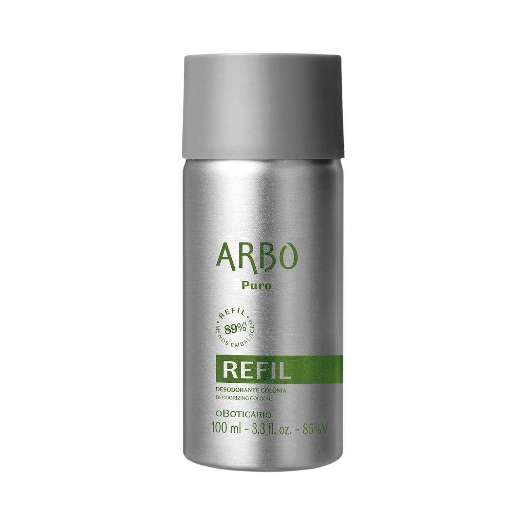 Refil Arbo Puro Desodorante Colônia 100ml
