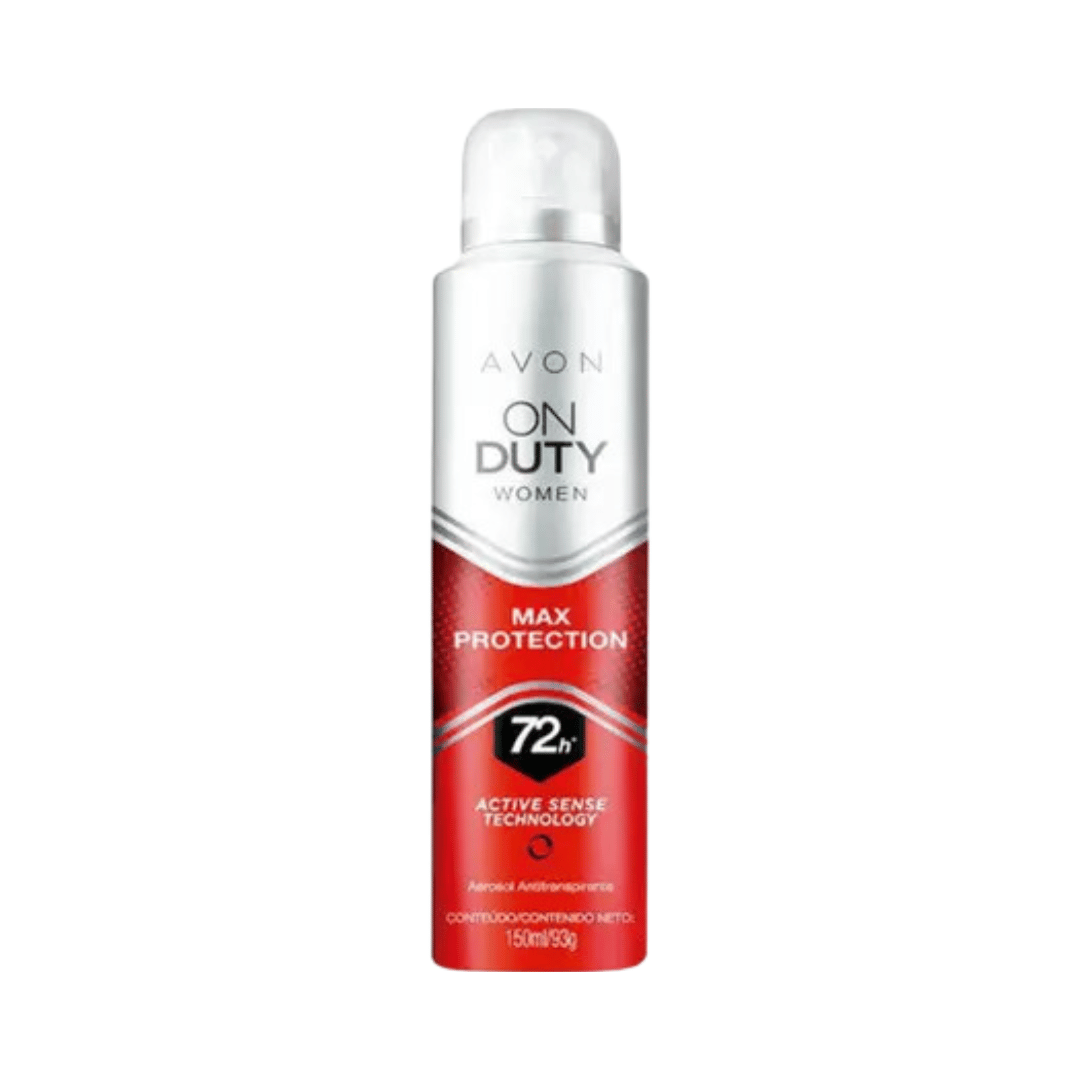 Desodorante Aerossol Antitranspirante On Duty Women Max Protection
