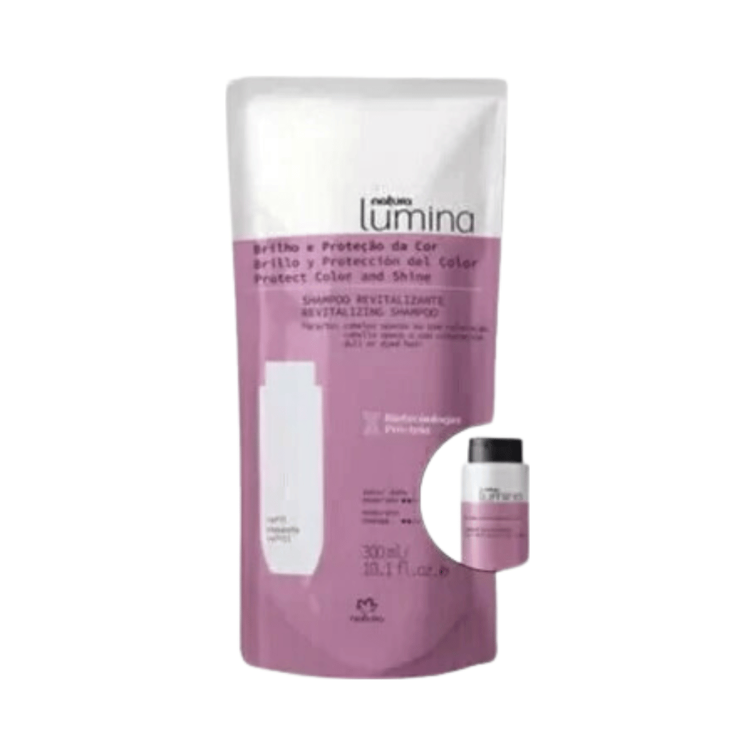 Refil Shampoo Revitalizante para Cabelos Opacos ou com Coloração Lumina 300ml