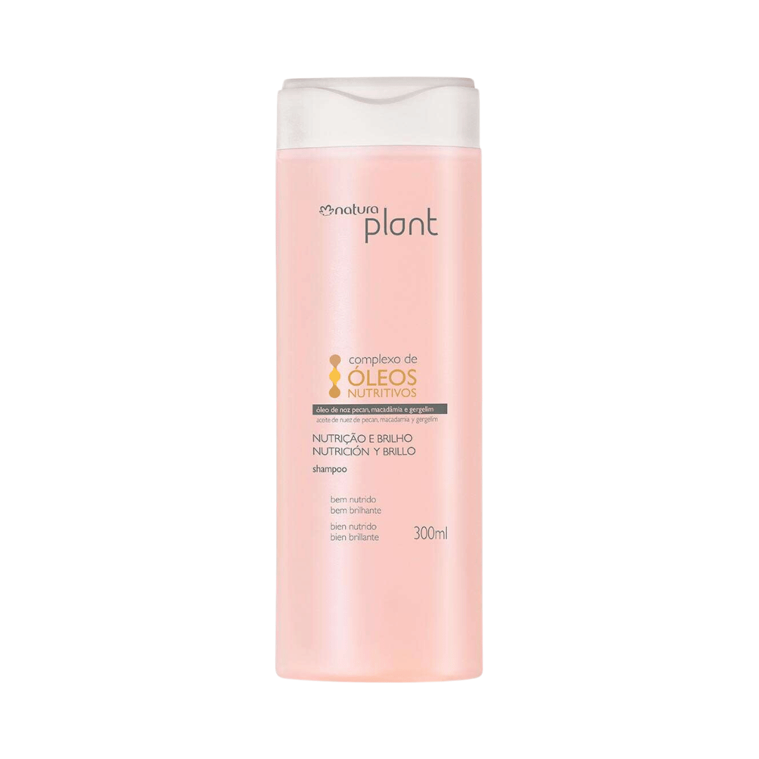 Shampoo Nutrição e Brilho Natura Plant 300ml