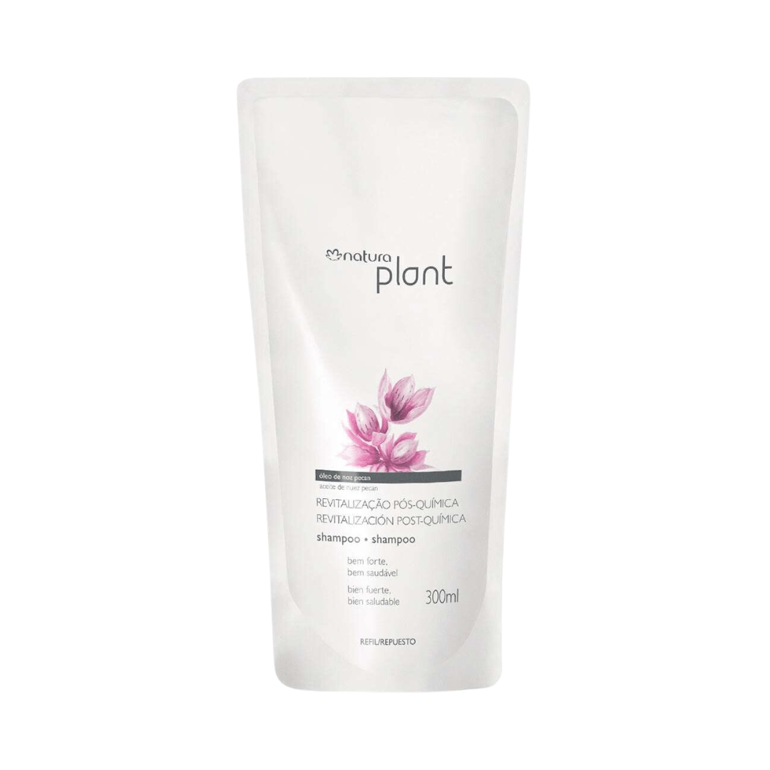 Refil Shampoo Revitalização Pós-química Natura Plant 300ml