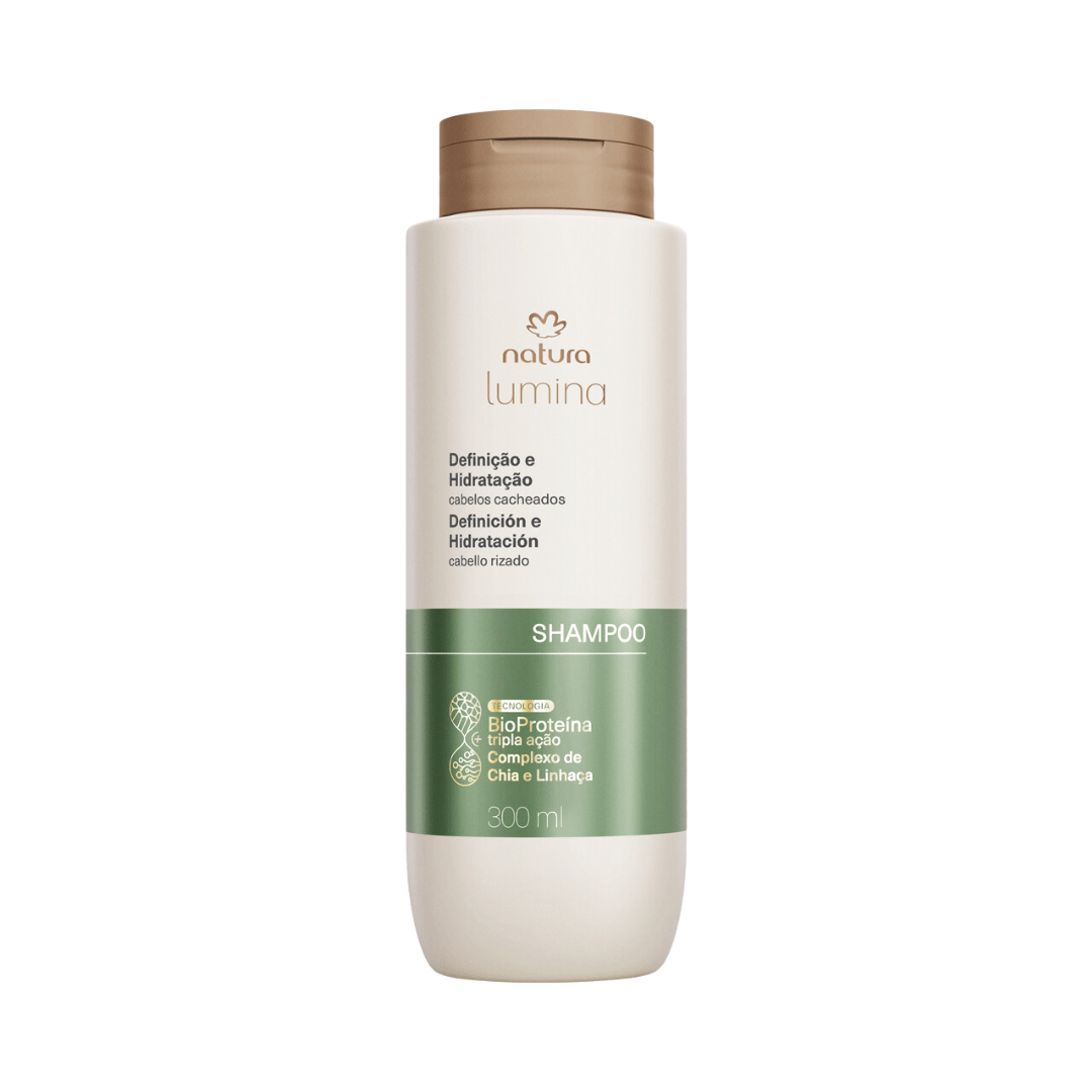 Shampoo Cremoso para Cabelos Cacheados Lumina 300ml