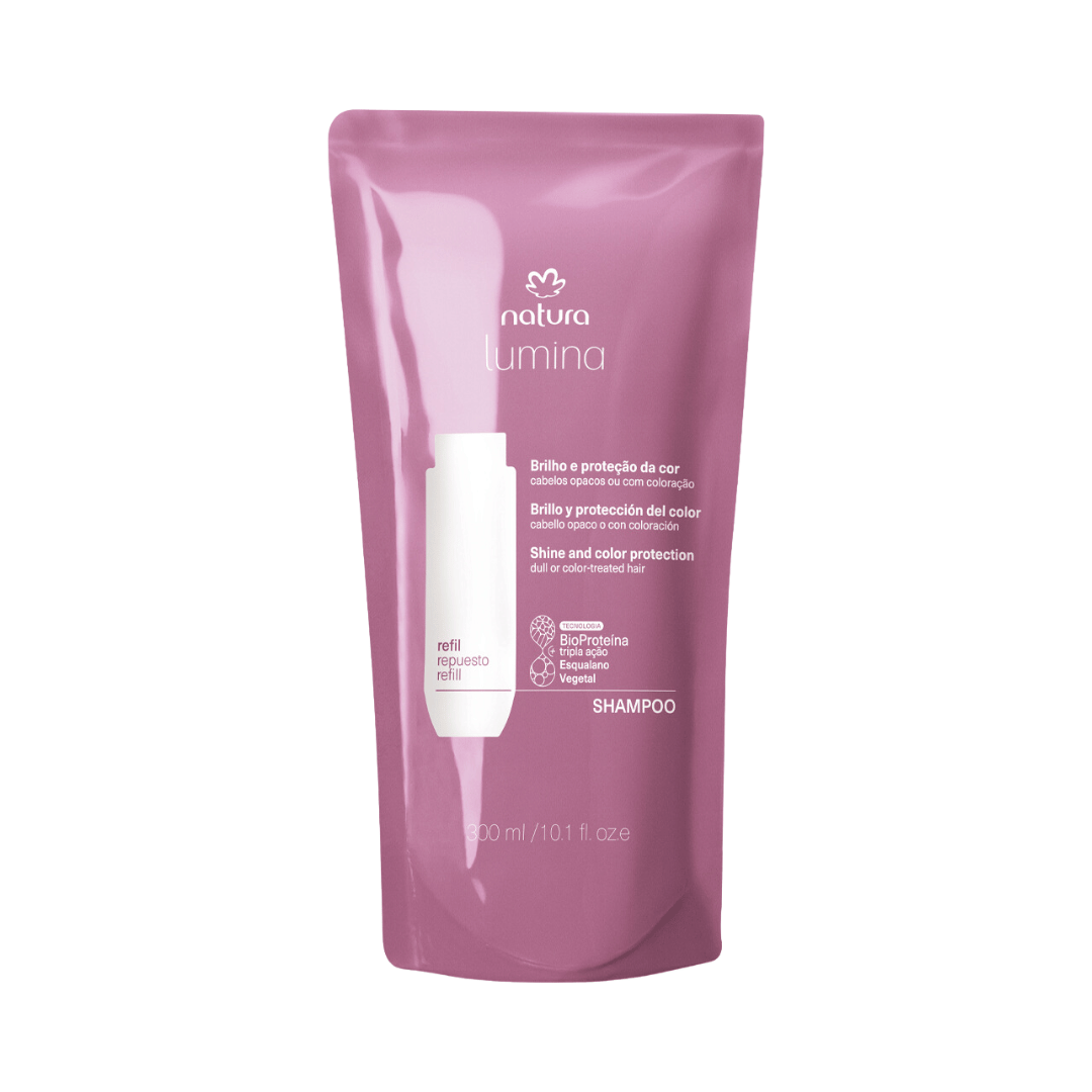 Refil Shampoo Revitalizante para Cabelos Opacos ou com Coloração Lumina 300ml