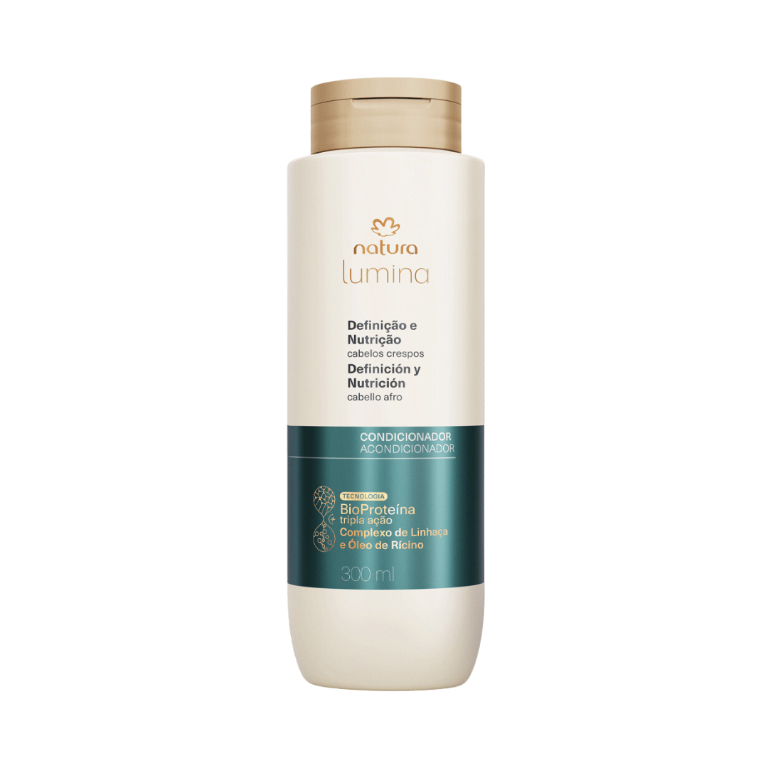 Condicionador Nutritivo para Cabelos Crespos Lumina 300ml