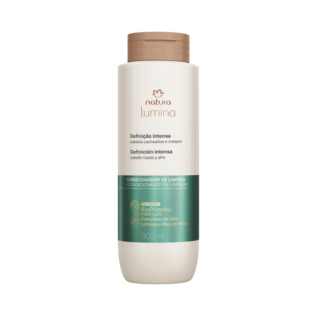 Condicionador de Limpeza para Cabelos Cacheados e Crespos Lumina 300ml