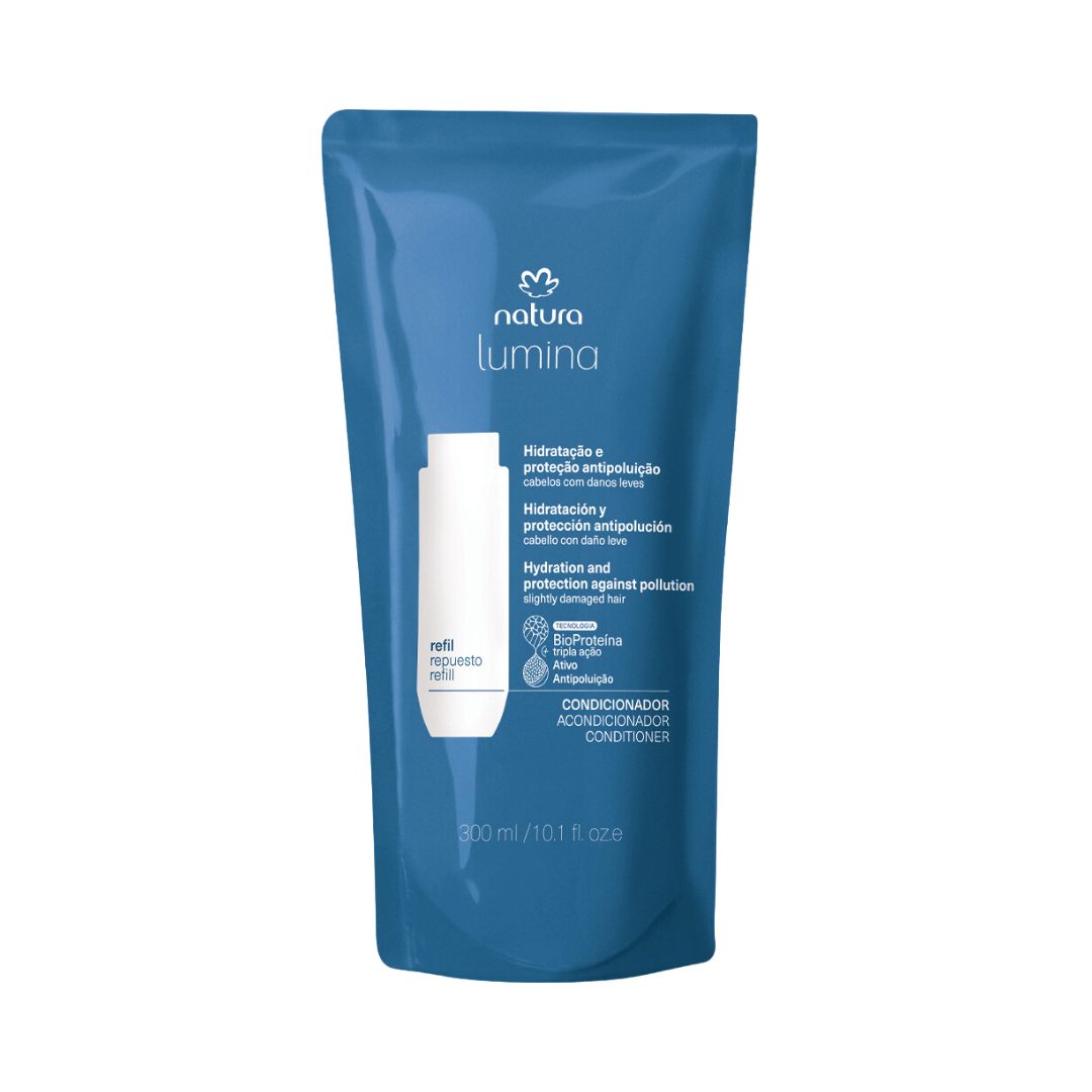 Refil Condicionador Protetor Hidratação e Proteção Antipoluição Lumina 300ml