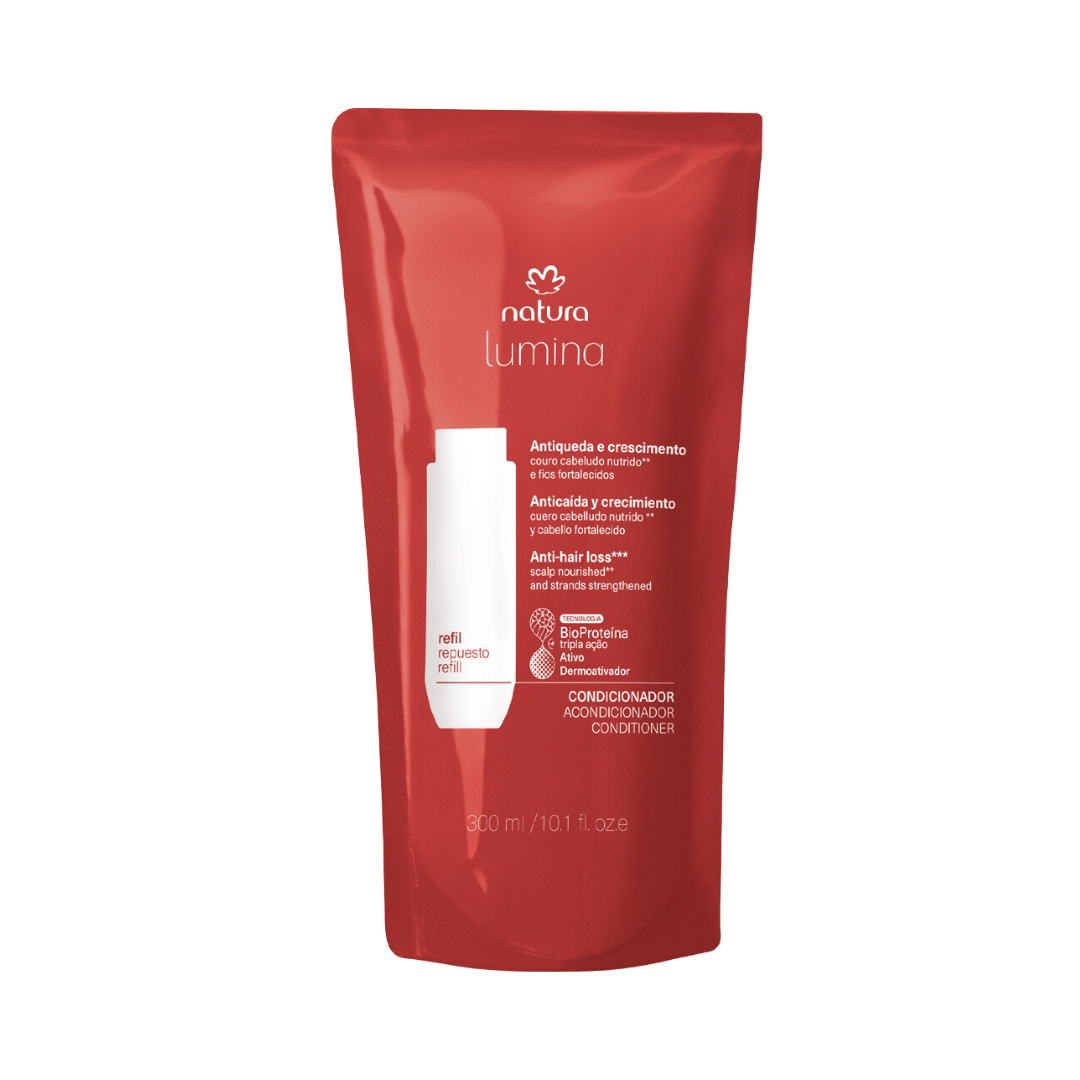 Refil Condicionador Fortificante Antiqueda e Crescimento Lumina 300ml