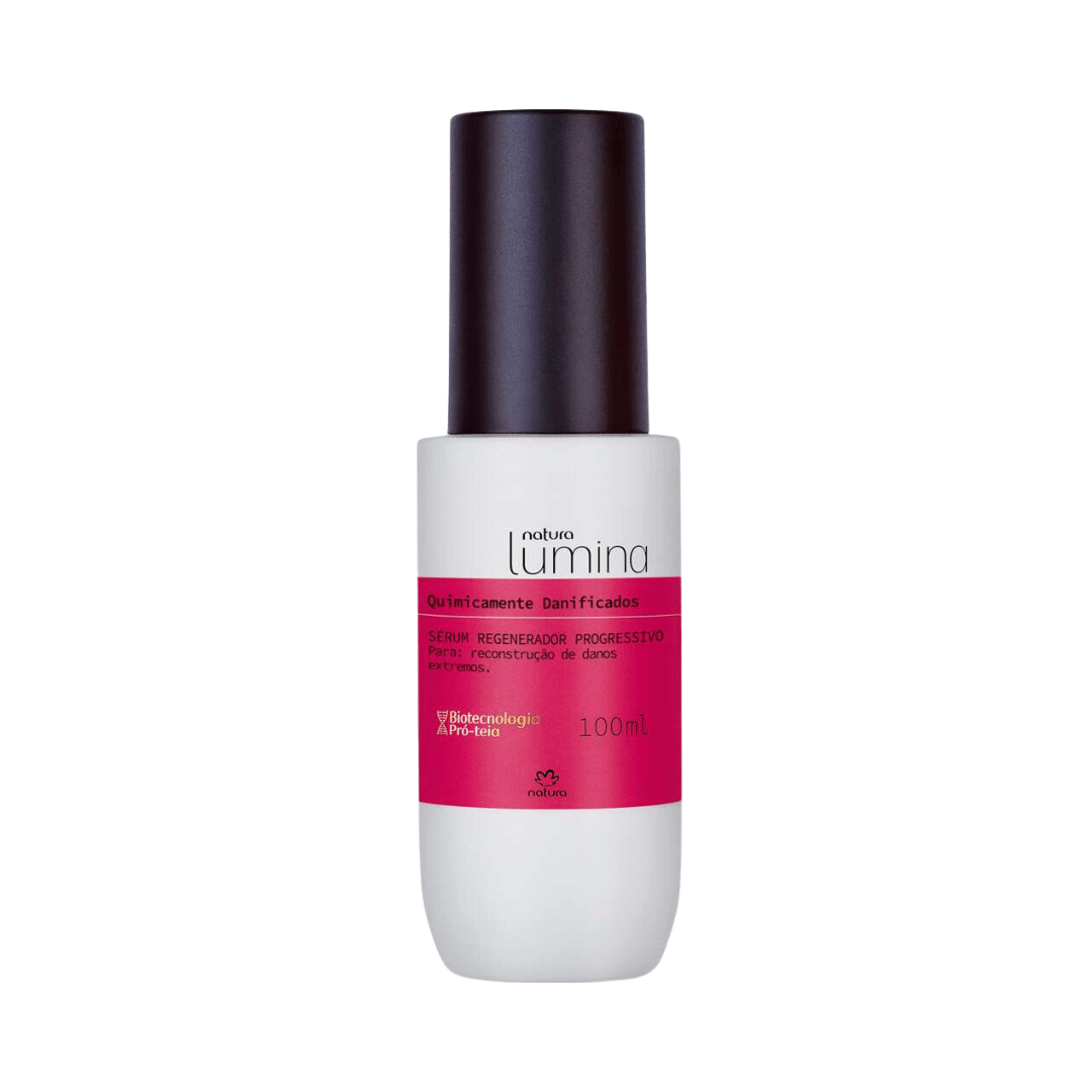 Sérum Regenerador Progressivo para Cabelos Quimicamente Danificados Lumina