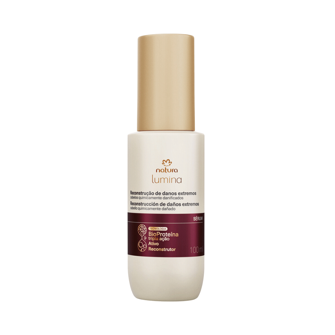 Sérum Regenerador Progressivo para Cabelos Quimicamente Danificados Lumina