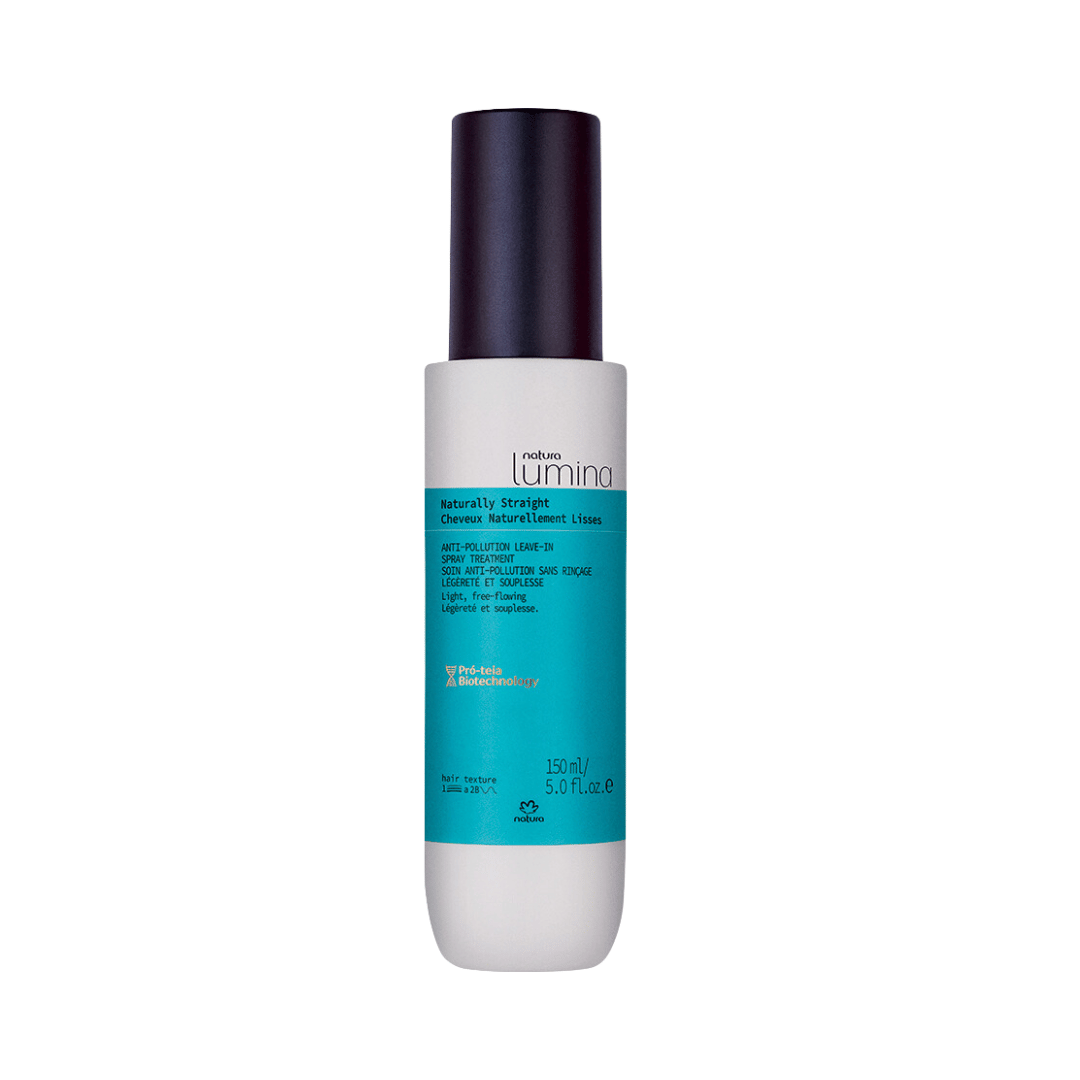 Spray de Pentear Antipoluição para Cabelos Lisos Lumina