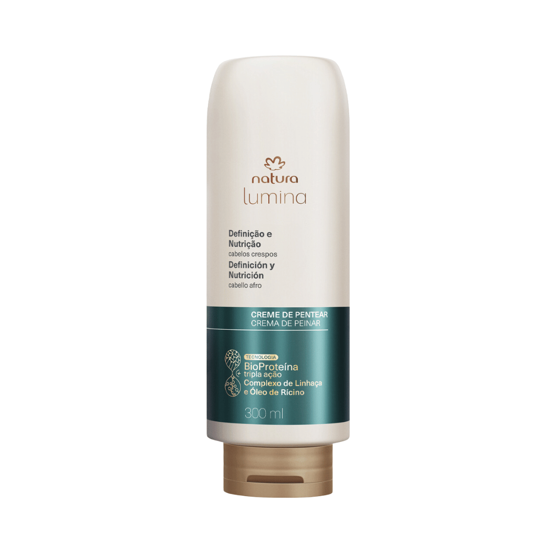 Creme de Pentear Ativador para Cabelos Crespos Lumina