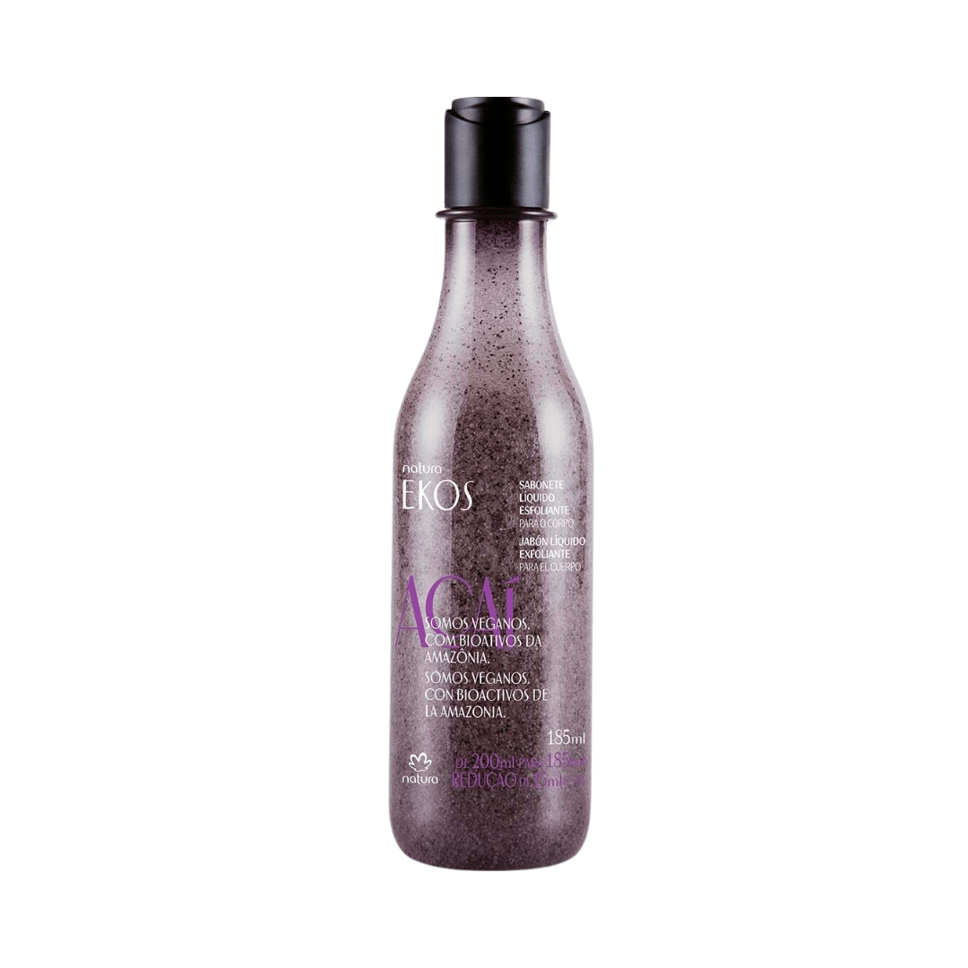 Sabonete Líquido Esfoliante Corporal Ekos Açaí