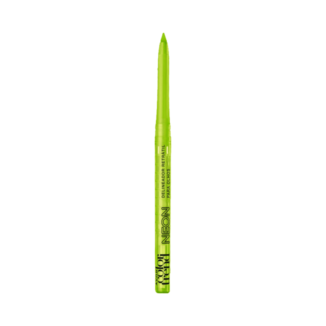 Delineador Retrátil para Olhos - Verde Neon