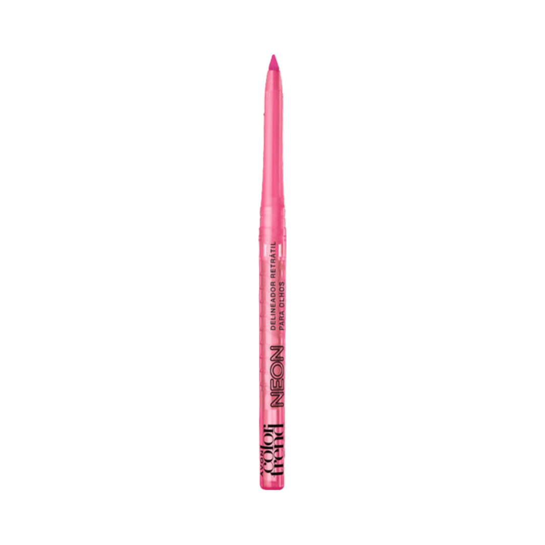 Delineador Retrátil para Olhos - Pink Neon