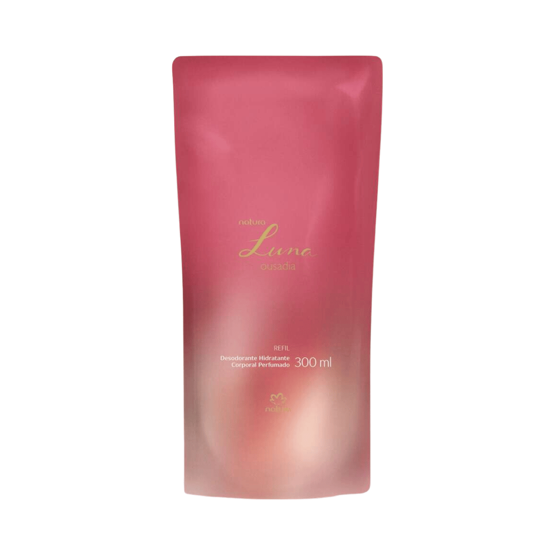 Refil Desodorante Hidratante Corporal Perfumado Luna Ousadia 300g