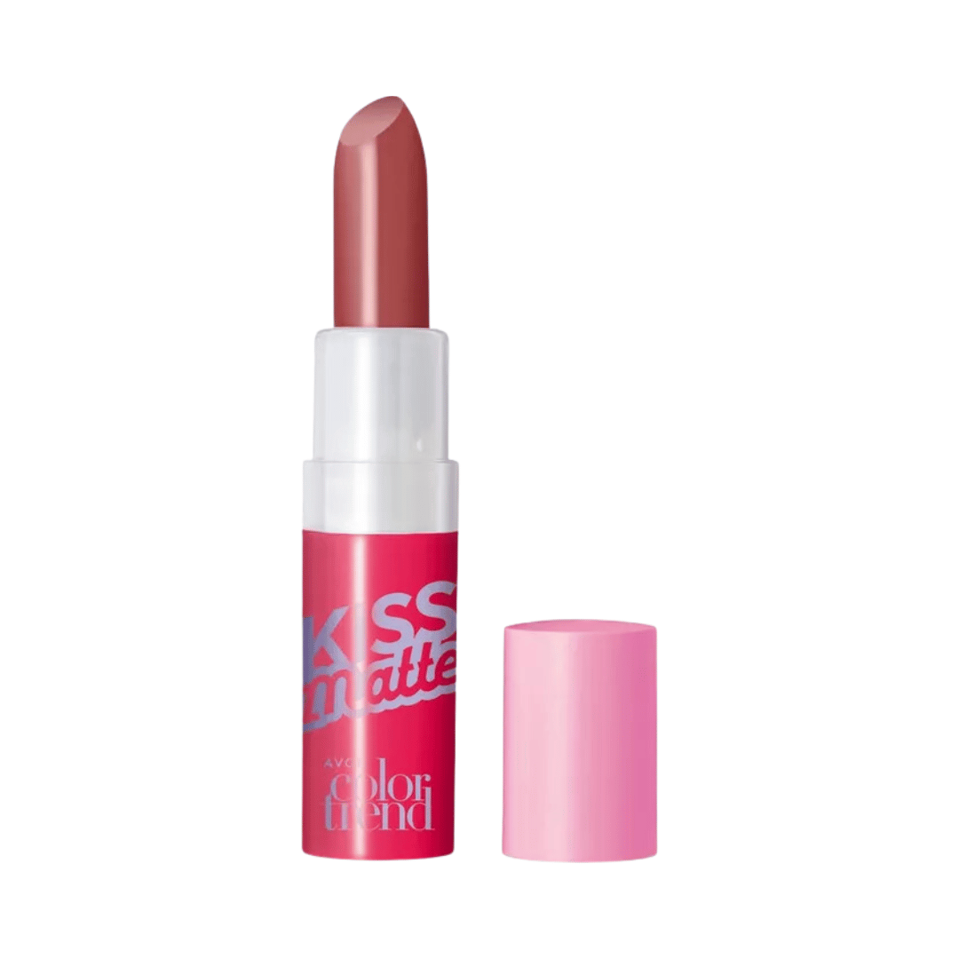 Batom Kiss Matte - Se Joga no Rosa