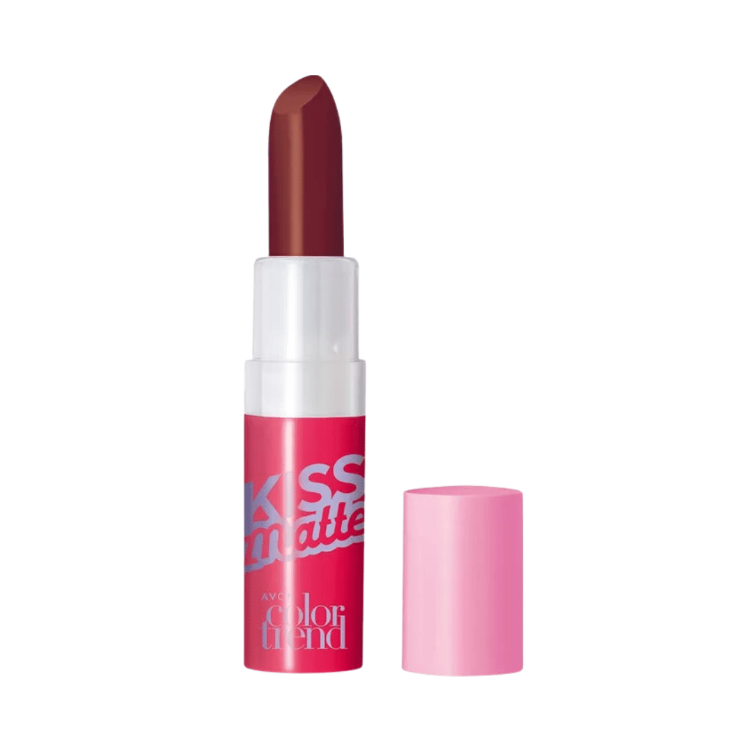 Batom Kiss Matte - Essência de Cranberry