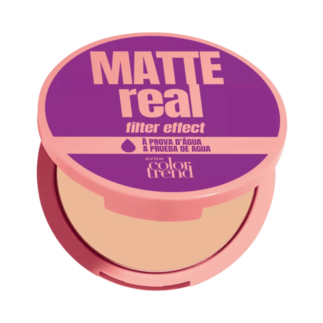 Pó Compacto Facial Color Trend Matte Real - 212 N