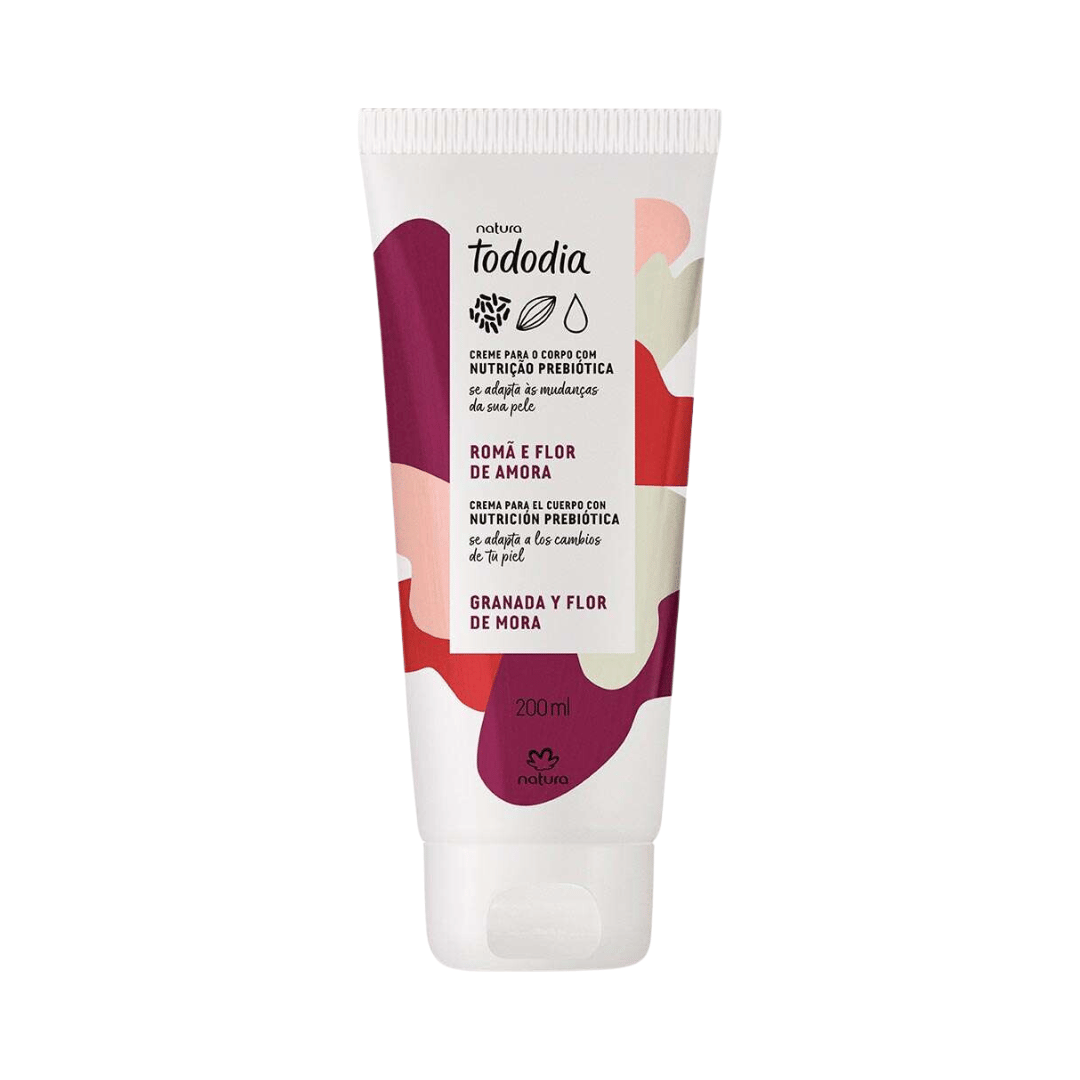 Creme Desodorante Nutritivo Para o Corpo Todo Dia Romã e Flor de Amora 200ml