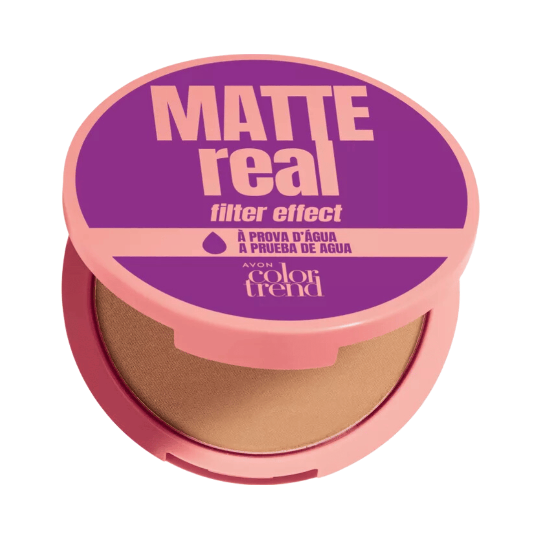 Pó Compacto Facial Color Trend Matte Real - 232 N