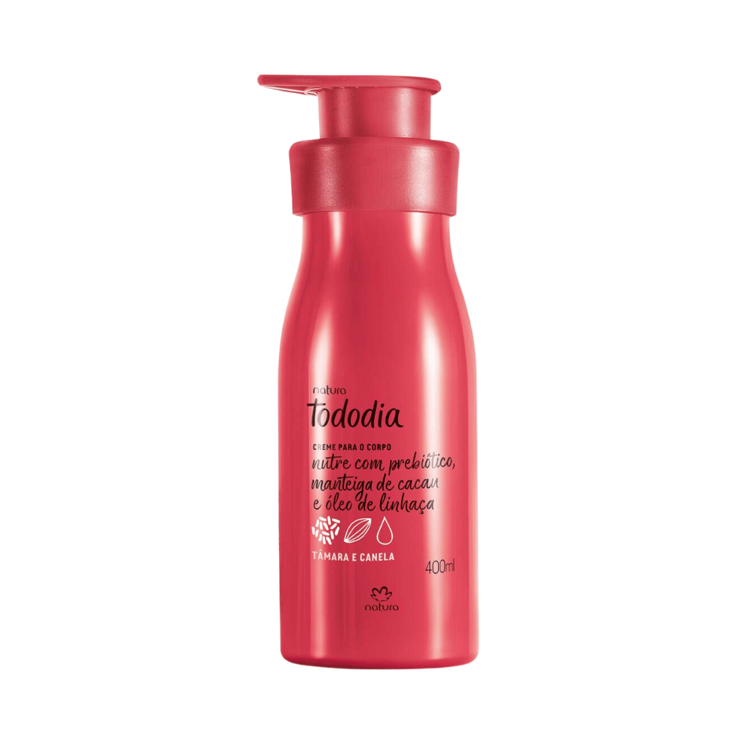 Creme Desodorante Nutritivo Para o Corpo Todo Dia Tâmara e Canela 400ml