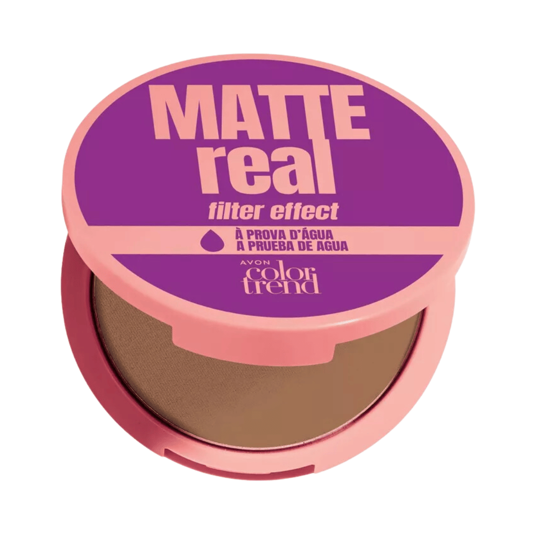 Pó Compacto Facial Matte Real FPS 10 - 412 Q