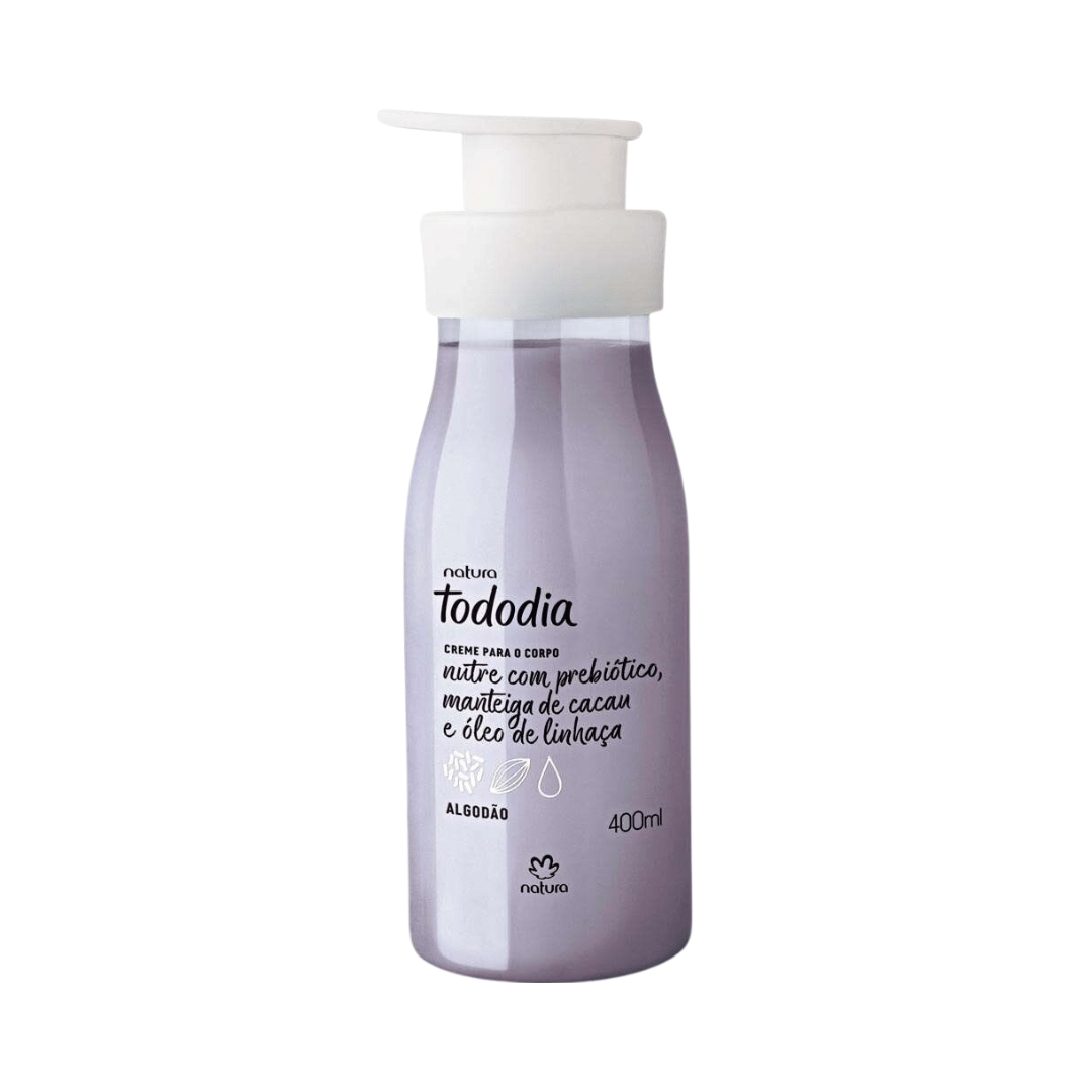 Creme Desodorante Nutritivo Para o Corpo Todo Dia Algodão 400ml
