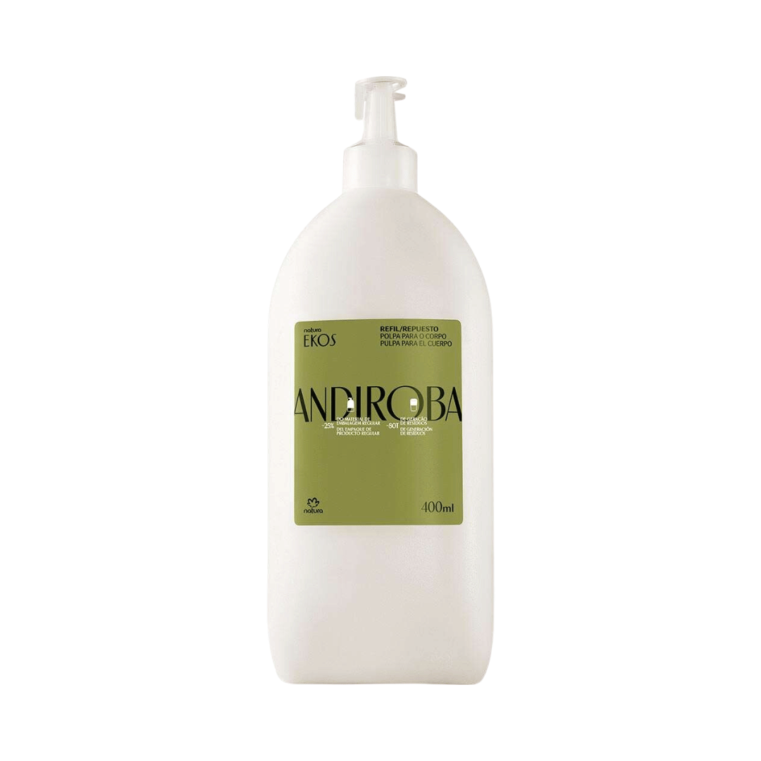 Refil Polpa Desodorante Hidratante Para o Corpo Ekos Andiroba 400ml