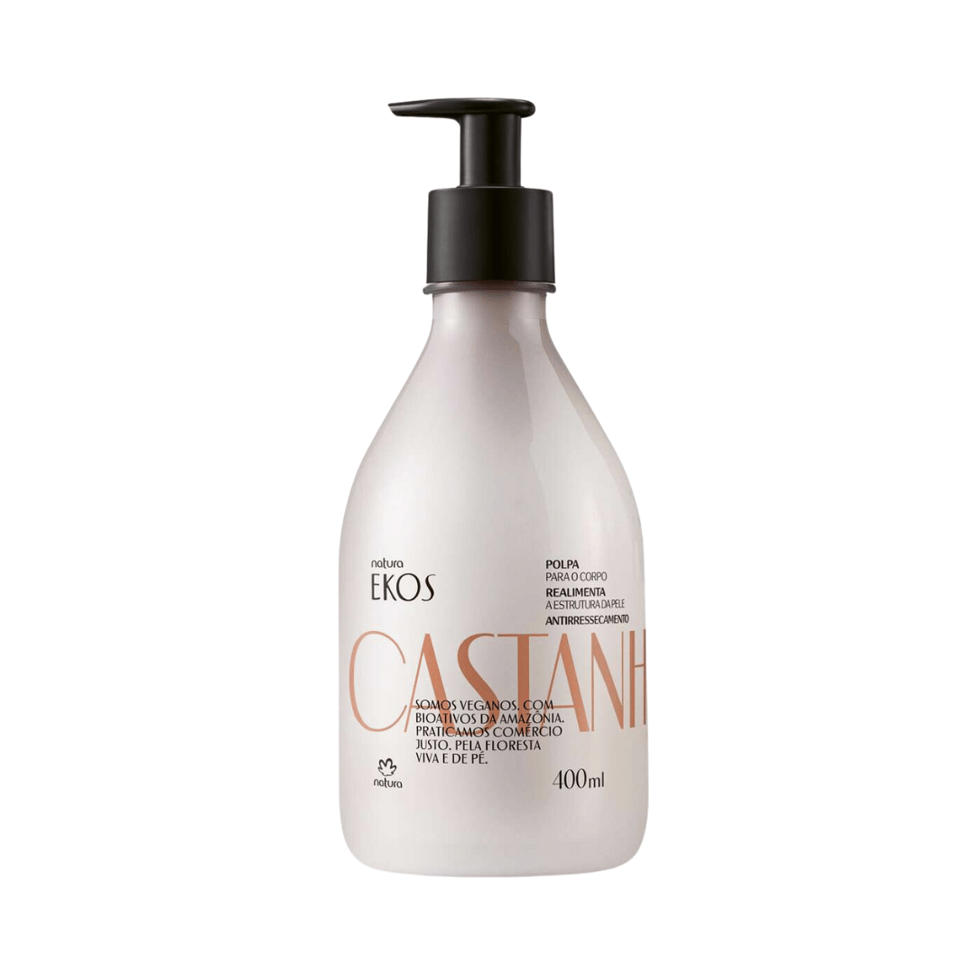 Polpa Desodorante Hidratante para o Corpo Ekos Castanha 400ml
