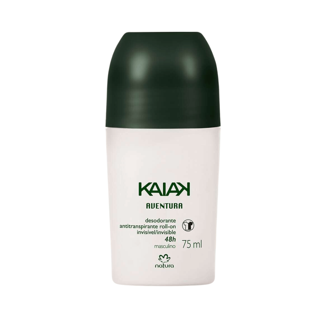 Desodorante Antitranspirante Roll-on Kaiak Aventura Masculino 75ml