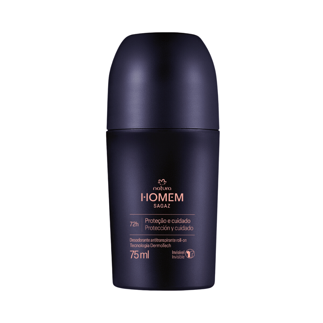 Desodorante Antitranspirante Roll-on Natura Homem Sagaz 75ml