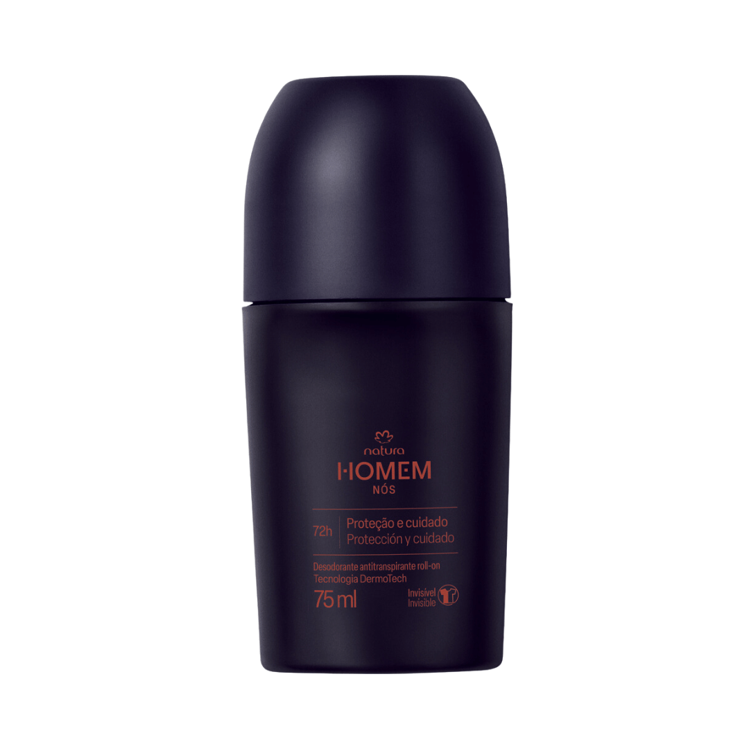 Desodorante Antitranspirante Roll-on Natura Homem Nós 75ml